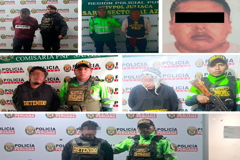 Juliaca | Seis conductores ebrios y un presunto ladrón fueron capturados en operativos policiales