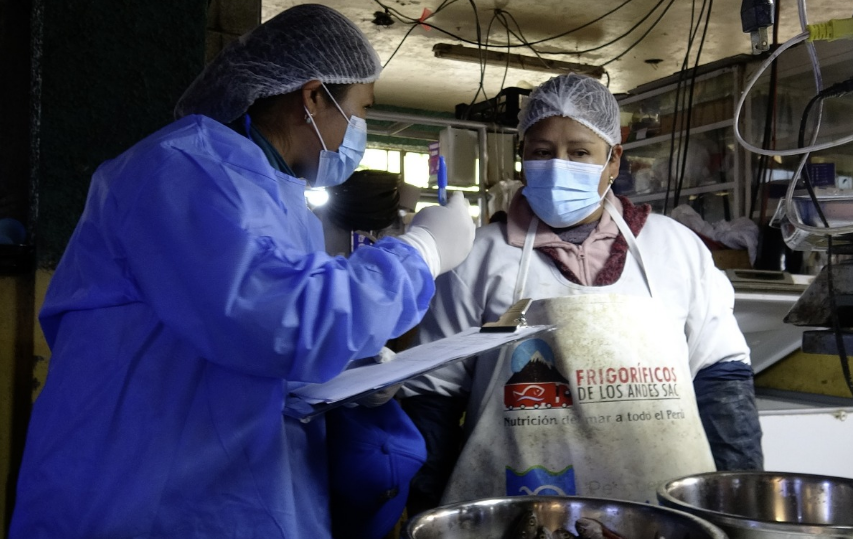 Juliaca | Realizan inspección sanitaria en mercados por Semana Santa