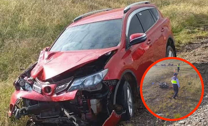 Ilave | Un fallecido tras colisión entre camioneta y motocicleta en Jachocco Huaracco
