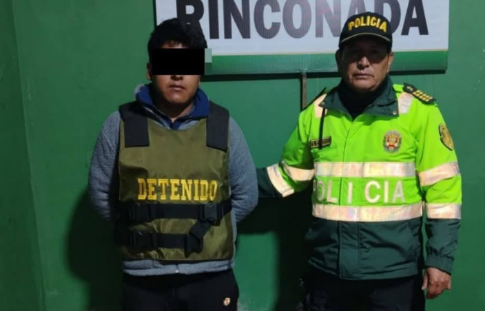 Juliaca | Detienen a joven de 23 años en Rinconada por presunto tráfico ilegal de residuos peligrosos