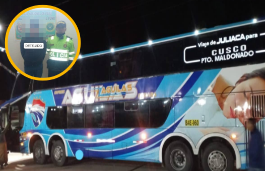 Macusani | PNP frustra asalto a bus con 46 pasajeros en Abra Oquepuño y captura a dos sospechosos heridos