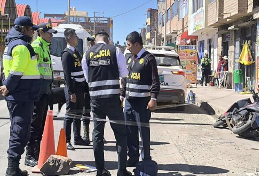 Juliaca | Asaltan a dos hermanos en motocicleta y se llevan cerca de 10 mil dólares; uno resultó herido