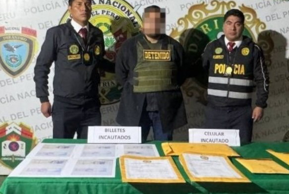 Juliaca | Intervienen a defensor público por presunto cobro ilegal de 5 mil soles