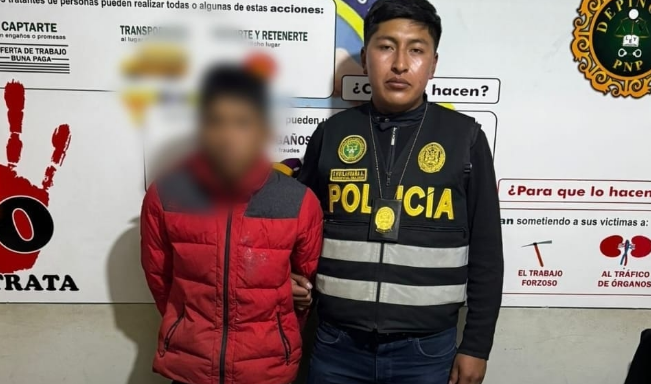 Puno | Detienen a joven acusado de agredir sexualmente a una menor de edad