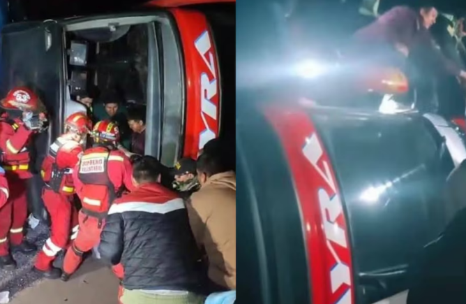 Puno | Siete muertos y más de veinte heridos deja choque entre bus de Wayra y tráiler en la vía Juliaca–Arequipa