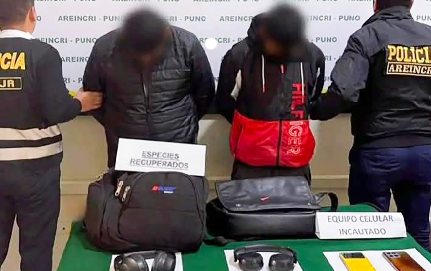 Puno | Capturan a dos menores de “Los Nenes de Puno” acusados de robar a personas ebrias