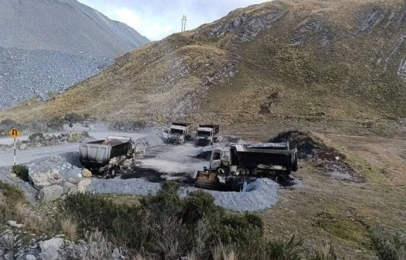 Perú | Actos de violencia en Huaripampa dejan pérdidas de 20 millones en instalaciones de Antamina