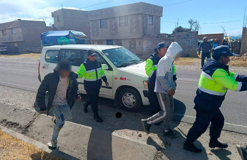 Yunguyo | Serenazgo captura a integrantes de banda acusada de robar a menor de 17 años