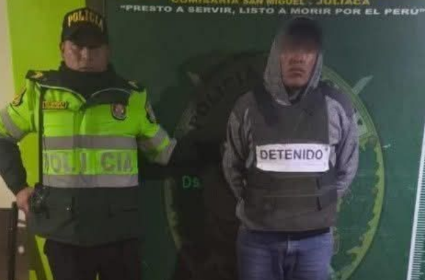 Juliaca | Policía detiene a sujeto acusado de presunta violación a menor en San Miguel