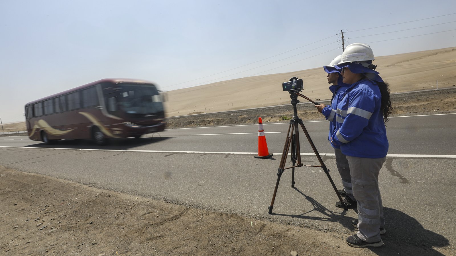 Puno | SUTRAN-MTC fiscaliza en agosto los límites máximos de velocidad en dos tramos de las carreteras en la región