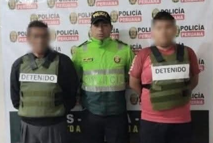 Puno | Policía captura a dos sujetos acusados de violar domicilio en Sandia